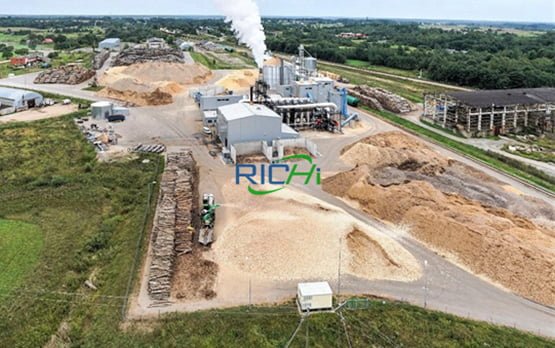 10tph Industrial Wood Pellet Plant In USA