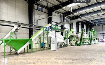 3-5tph wood pellet making line for sale