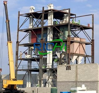 cattle feed processing plant in Uzbekistan