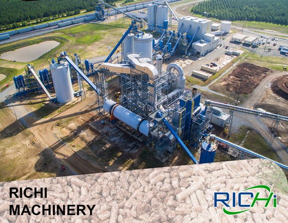 straw pellet production line