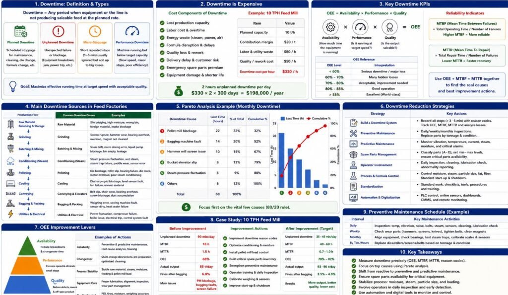 How to Reduce Downtime in Animal Feed Factories
