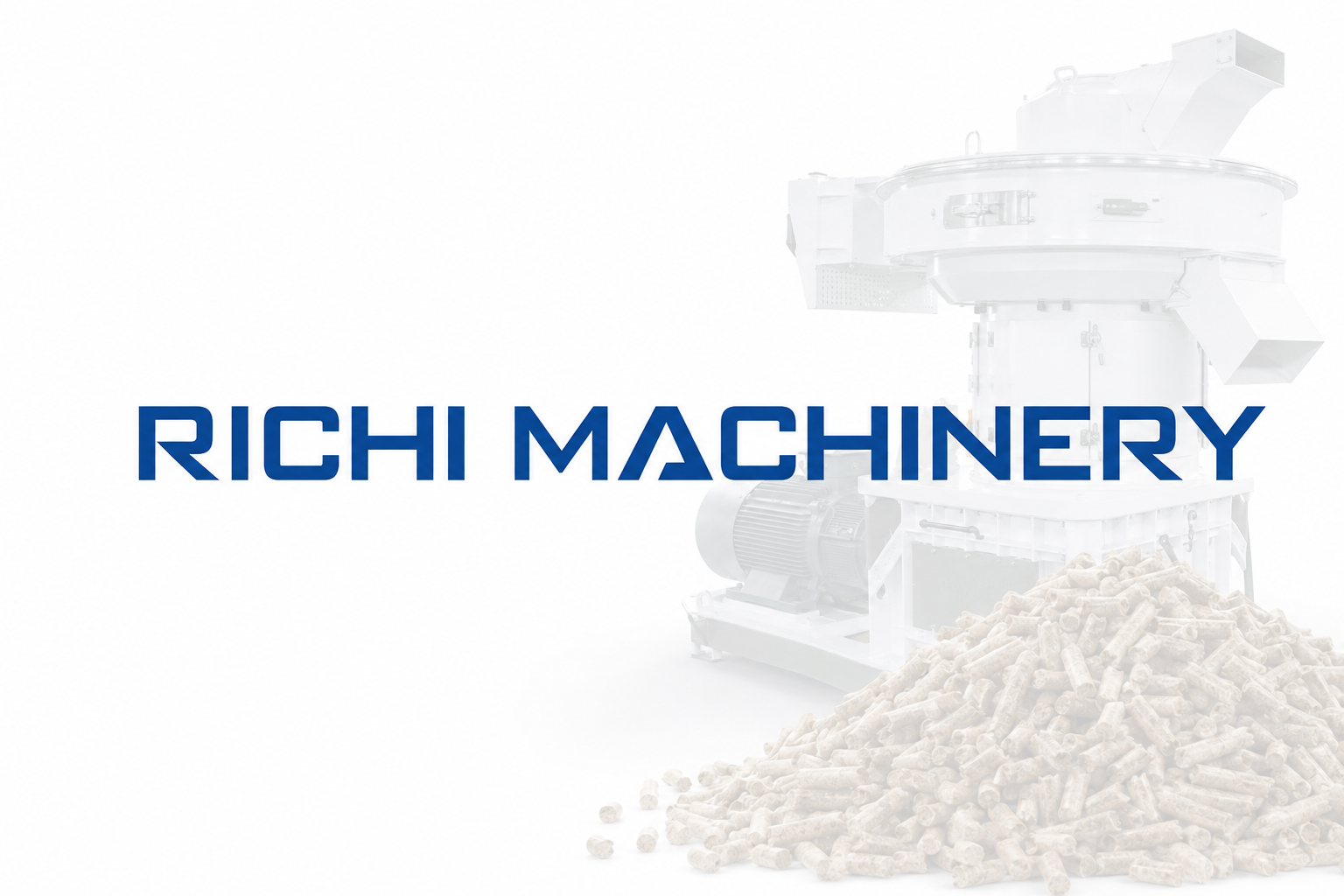 RICHI Machinery pellet mill manufacturer brand illustration
